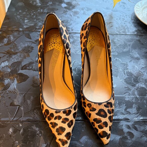 Cole Haan Brown Leather Heels – Size 8.5 - Picture 3 of 5